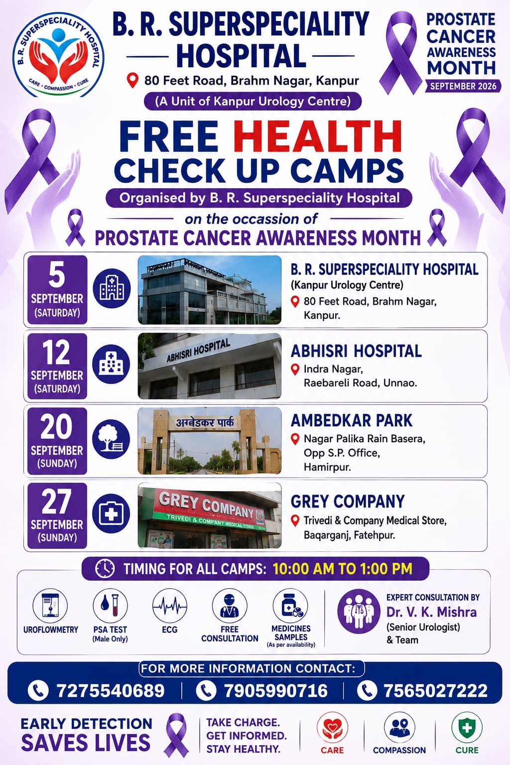 B R HOSPITAL HEALTH CAMP